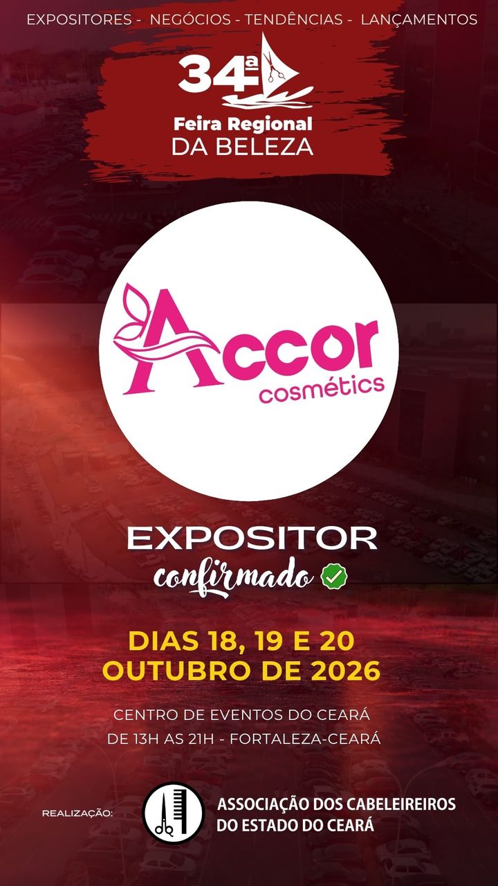 Accor Cosméticos — expositor confirmado