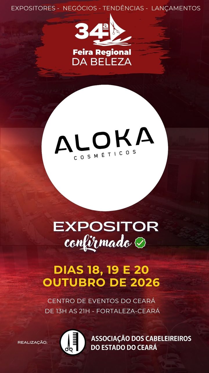 Aloka Cosméticos — expositor confirmado