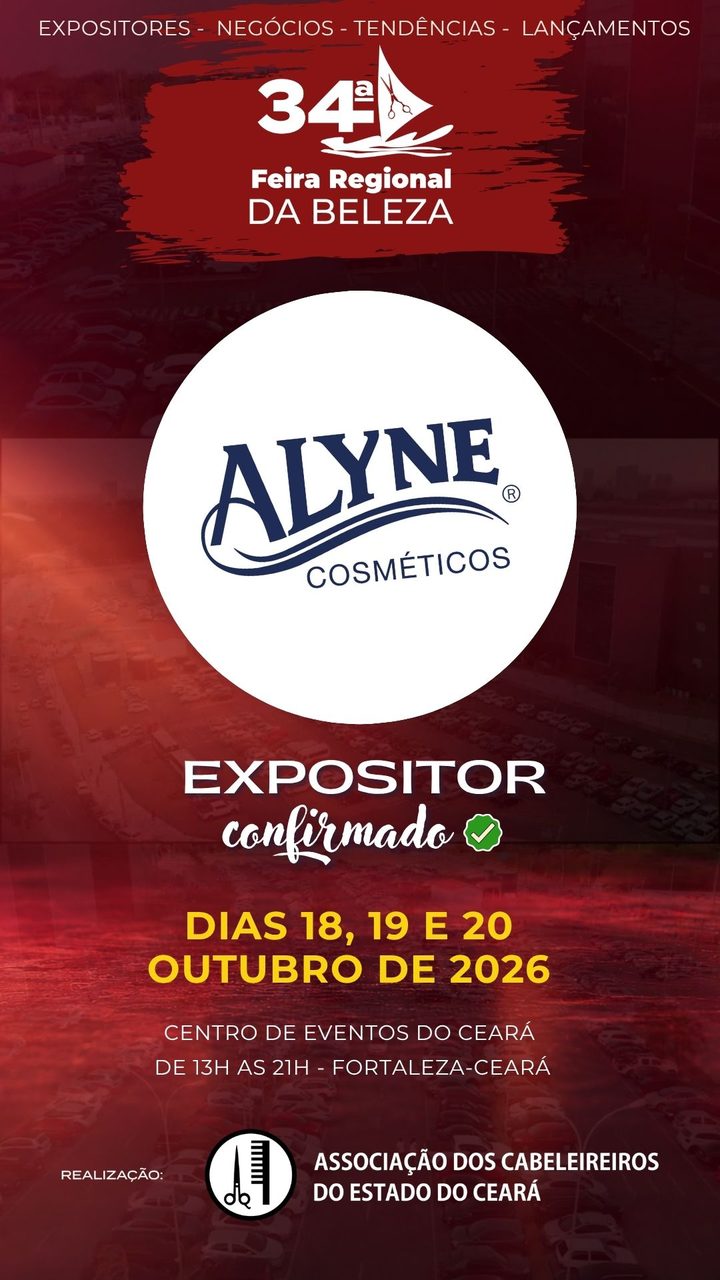 Alyne Cosméticos — expositor confirmado