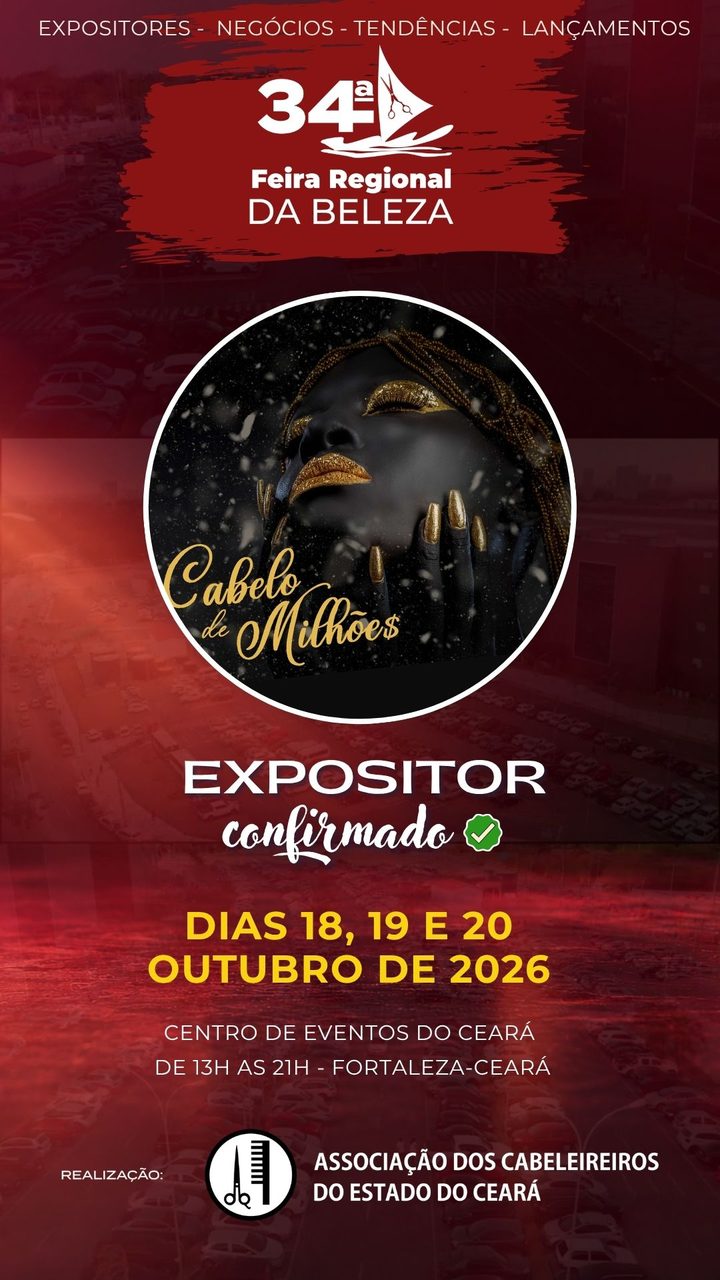 Cabelo de Milhões — expositor confirmado