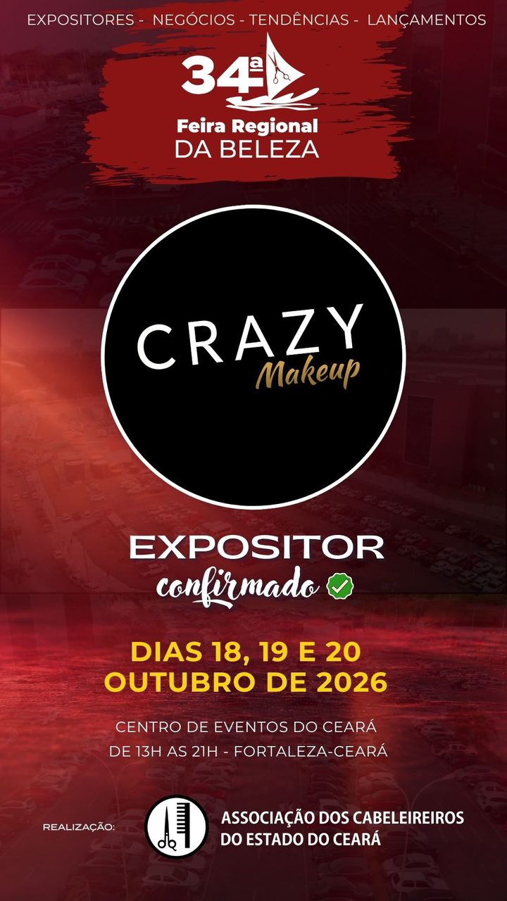 Crazy Makeup — expositor confirmado