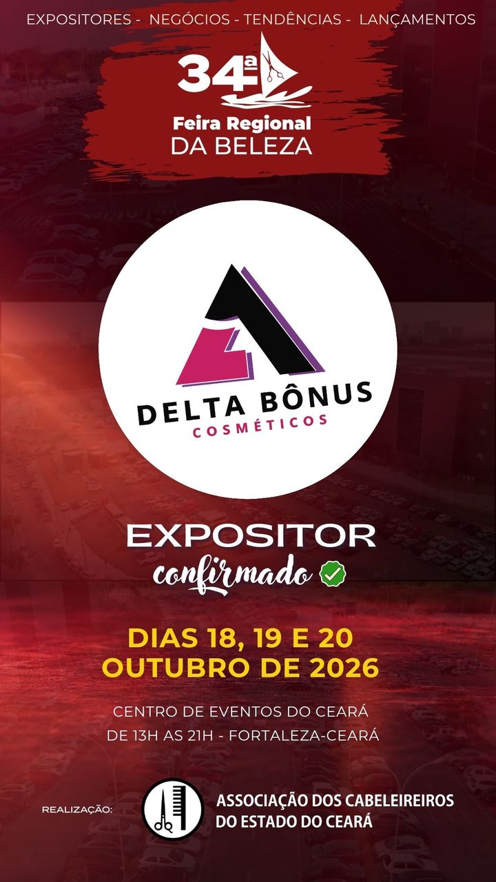 Delta Bônus Cosméticos — expositor confirmado