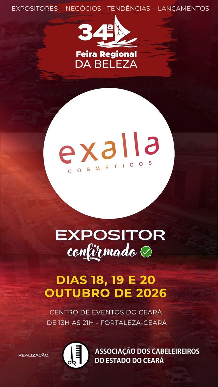 Exalla Cosméticos — expositor confirmado