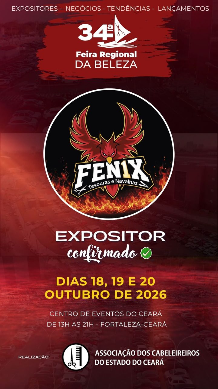 Fenix Tesouras e Navalhas — expositor confirmado
