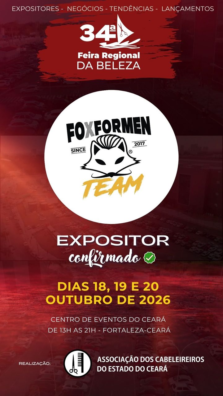 Fox For Men Team — expositor confirmado