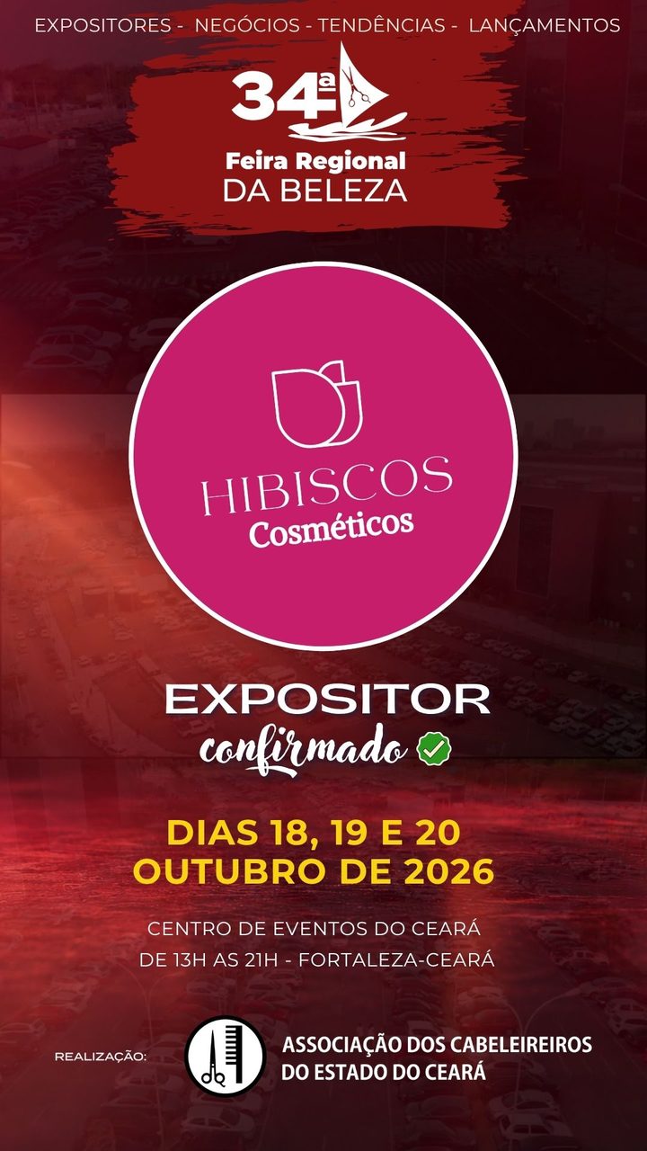 Hibiscos Cosméticos — expositor confirmado