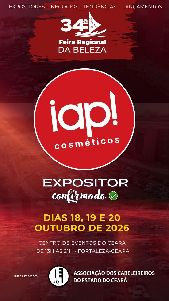 iap! Cosméticos — expositor confirmado