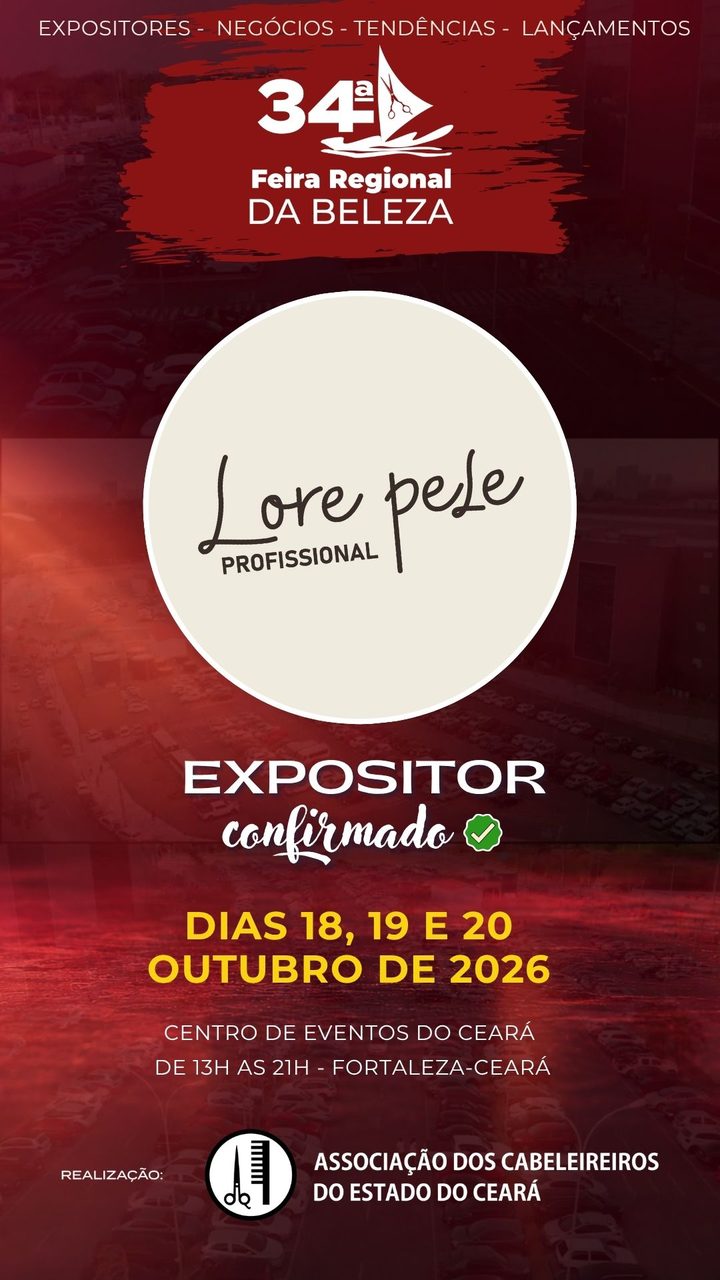 Lore Pele Profissional — expositor confirmado