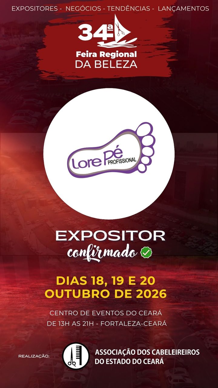 Lore Pé Profissional — expositor confirmado