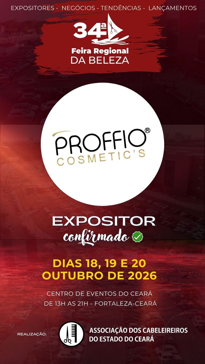 Proffio Cosmetic's — expositor confirmado