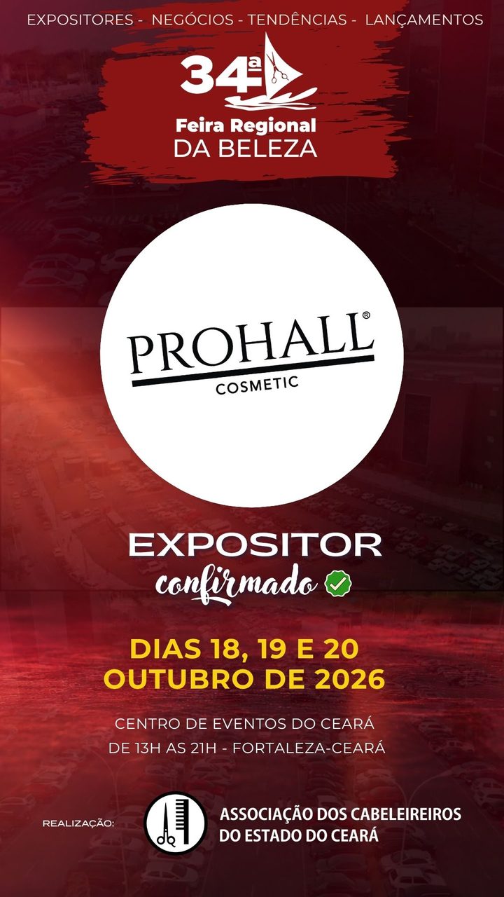 Prohall Cosmetic — expositor confirmado