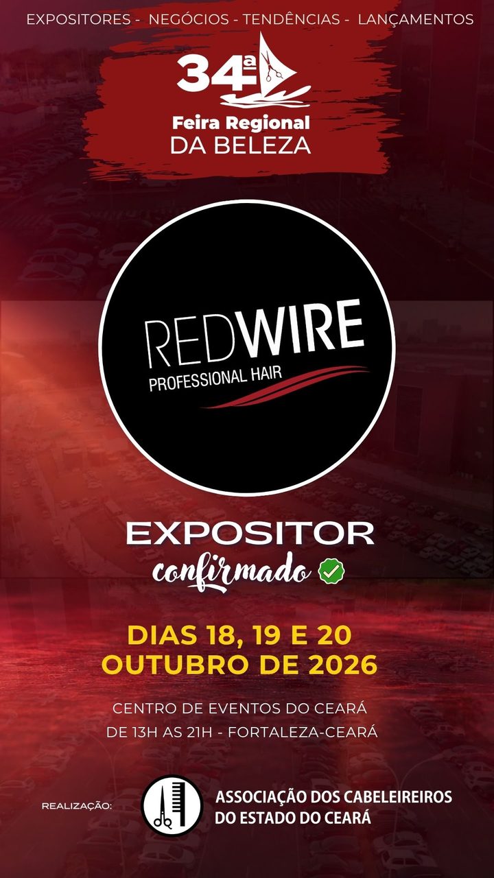 RedWire Professional Hair — expositor confirmado