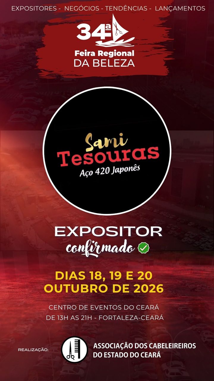 Sami Tesouras — expositor confirmado