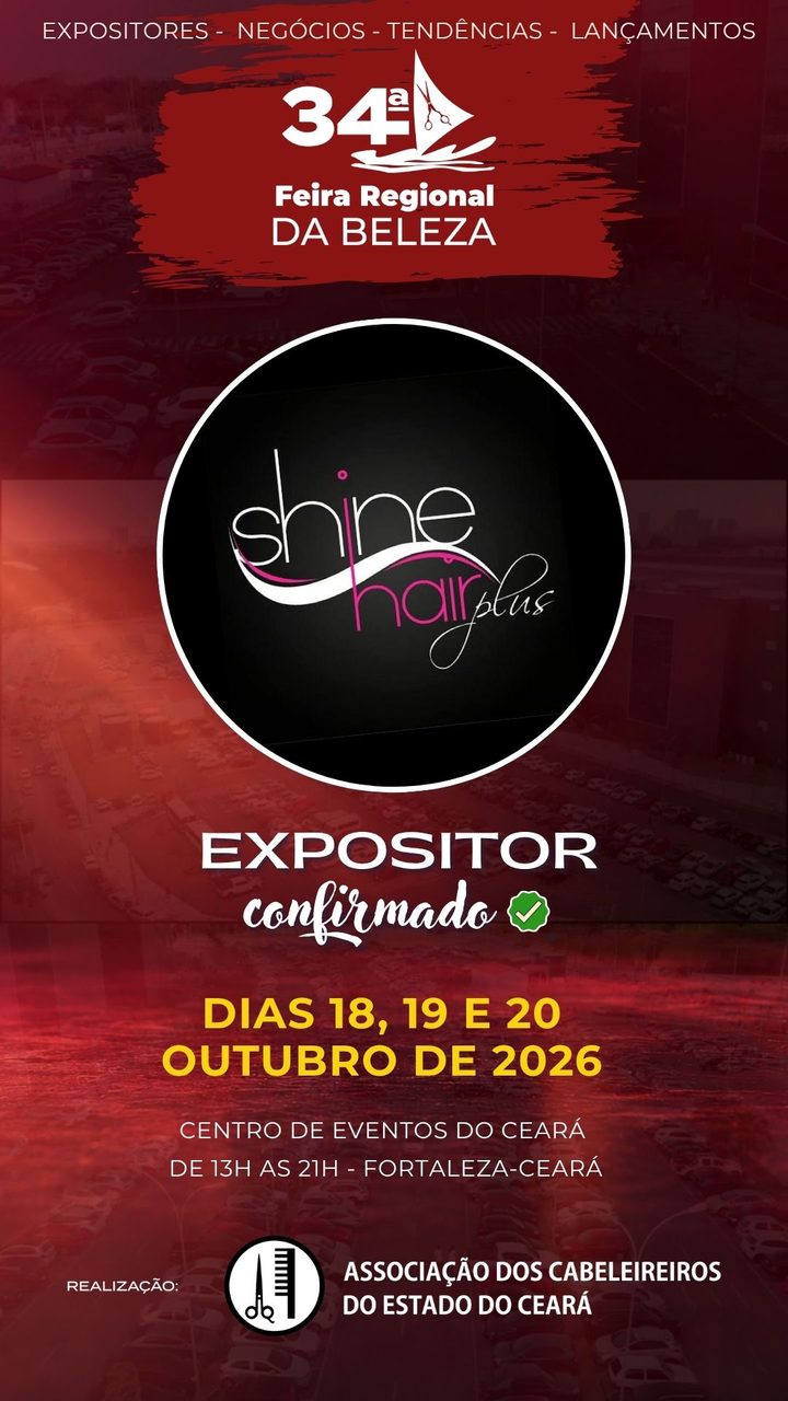 Shine Hair Plus — expositor confirmado