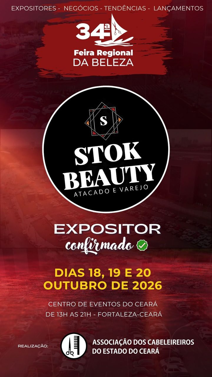 Stok Beauty — expositor confirmado