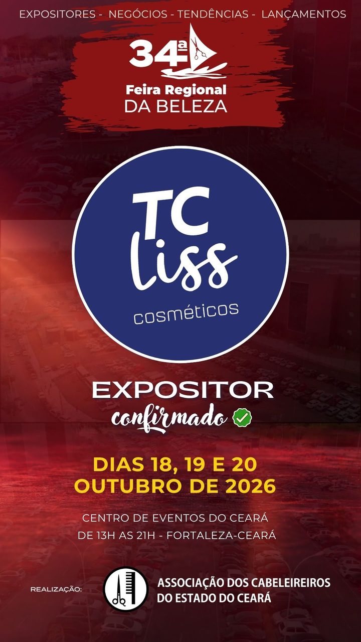 TC Liss Cosméticos — expositor confirmado