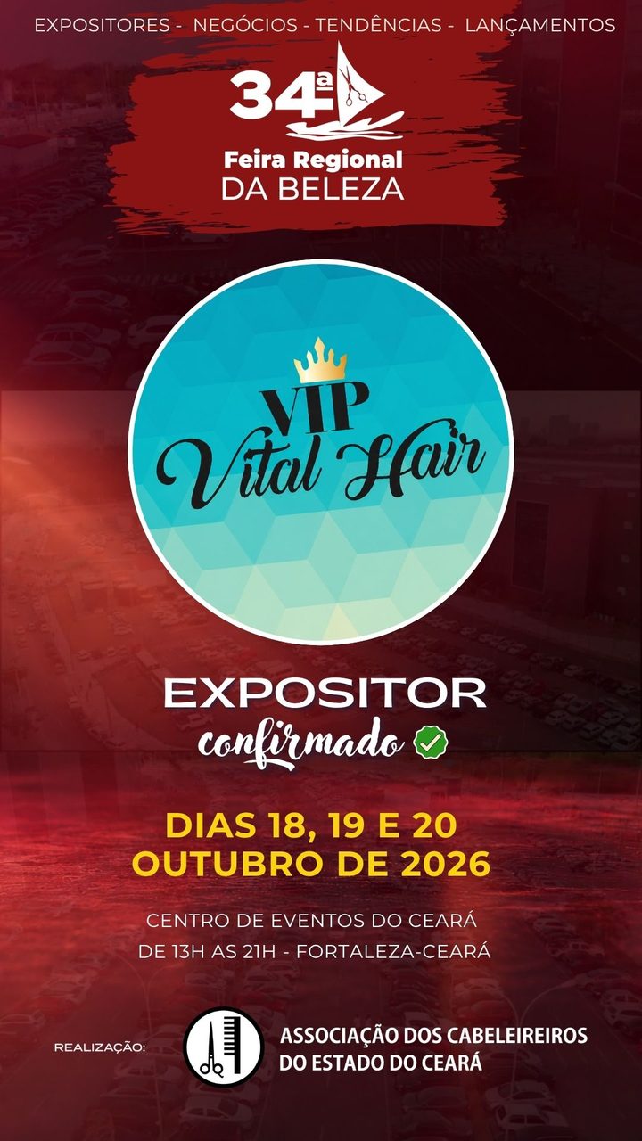 VIP Vital Hair — expositor confirmado